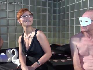 Gangbang with Redhead Kimberly and 30 Guys: Free HD adult clip 8f